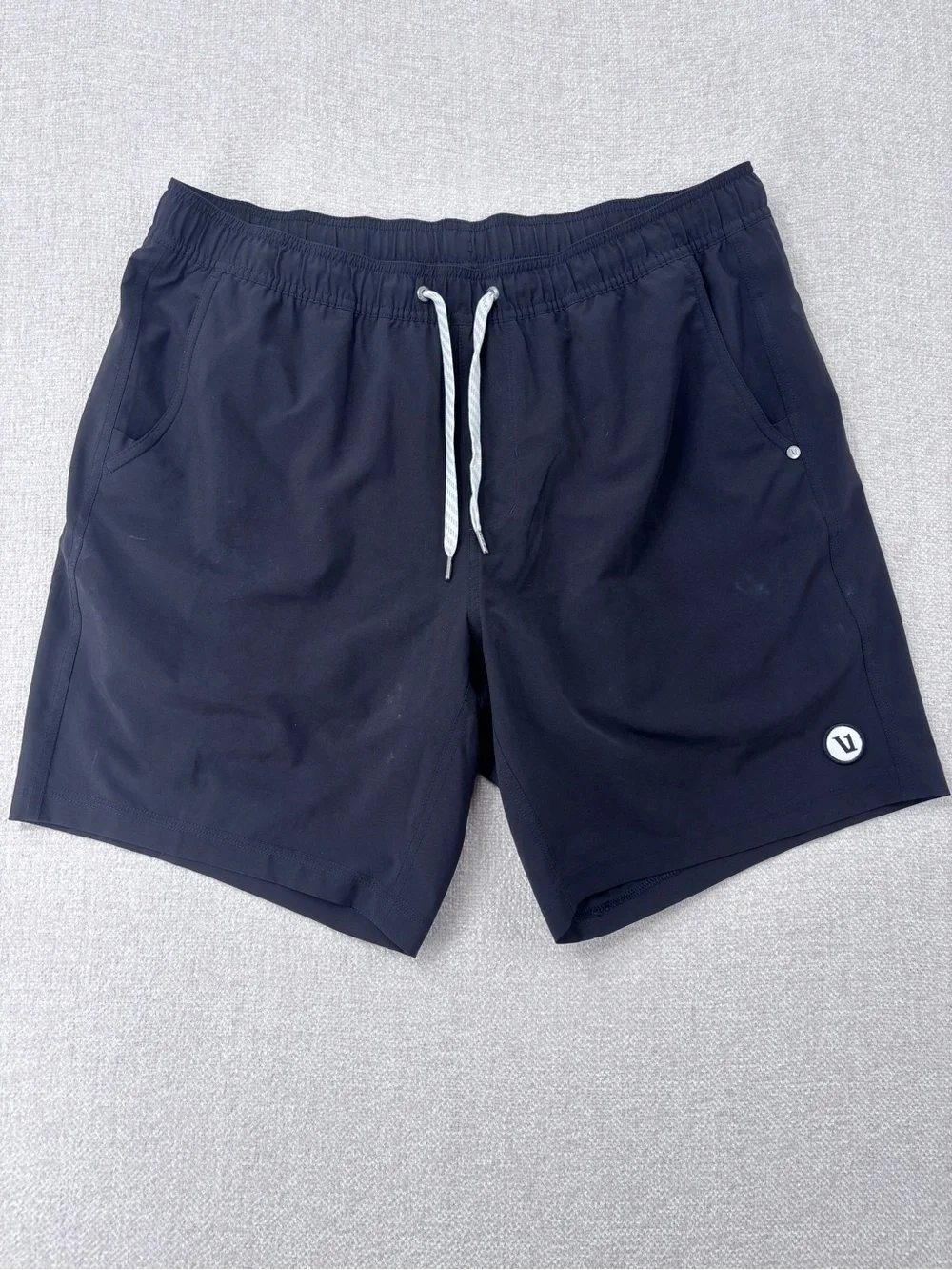 VOURI Kore men’s shorts lined 7” V302 black Sz XL athletic